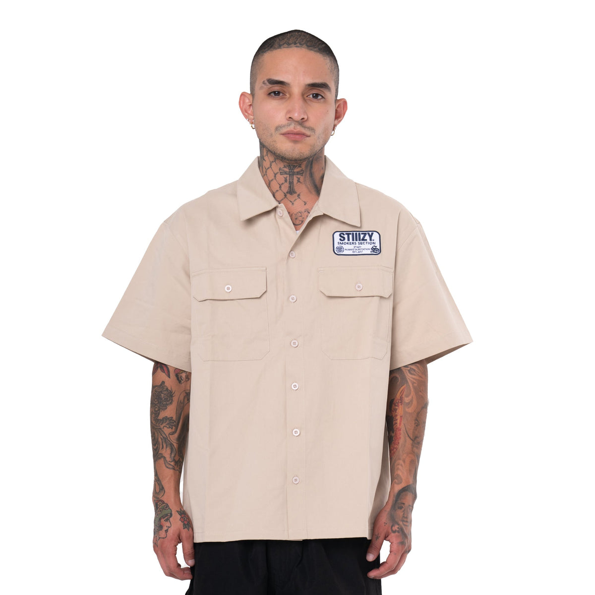 Work Shirt, Khaki – STIIIZY Clothing