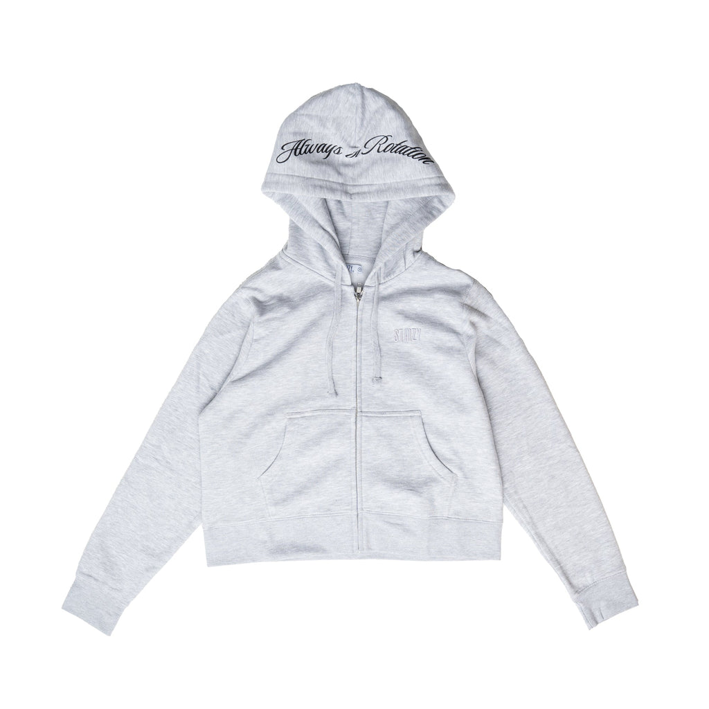 STIIIZY Women's Cropped Hoodie - Grey – STIIIZY Clothing